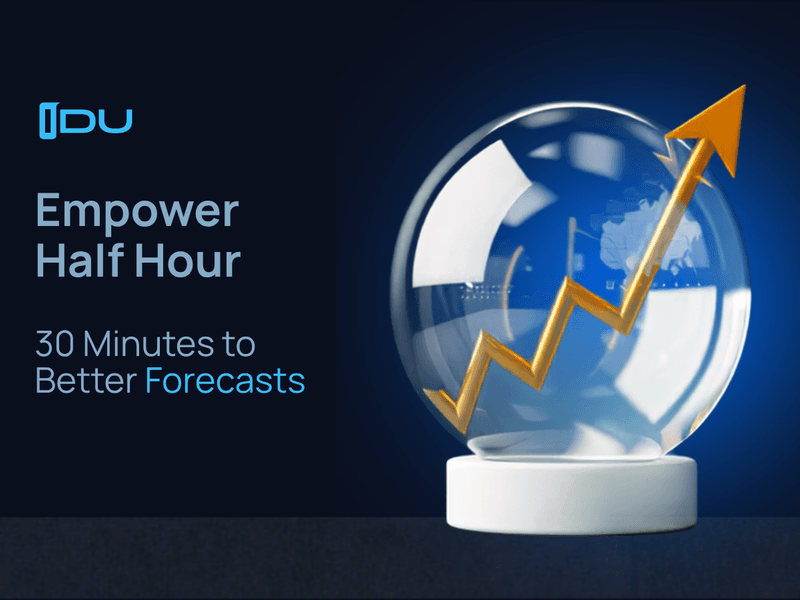 30 Minutes to Better Forecasts