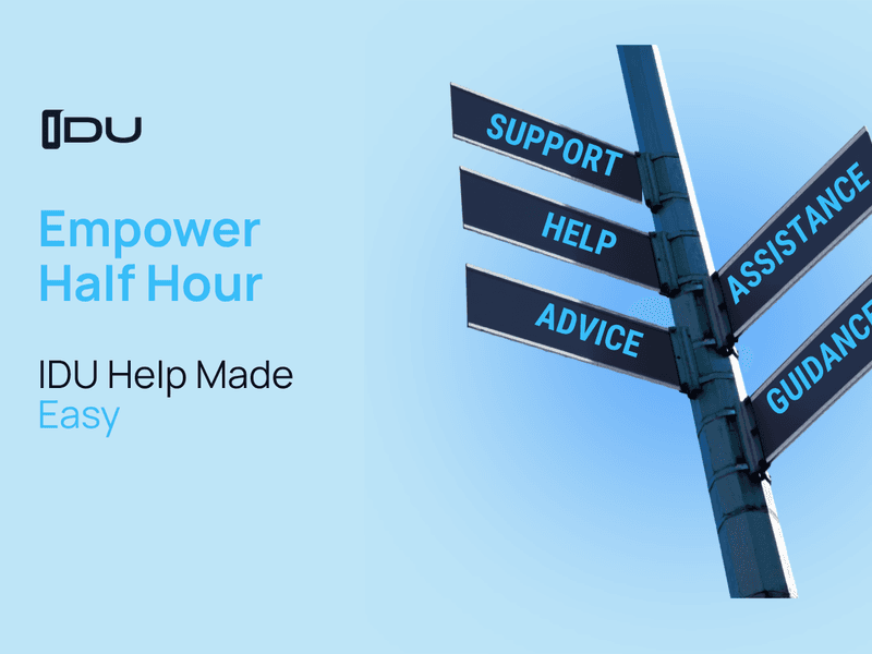 IDU Help Made Easy