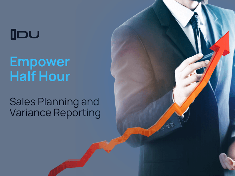 Sales Planning and Variance Reporting
