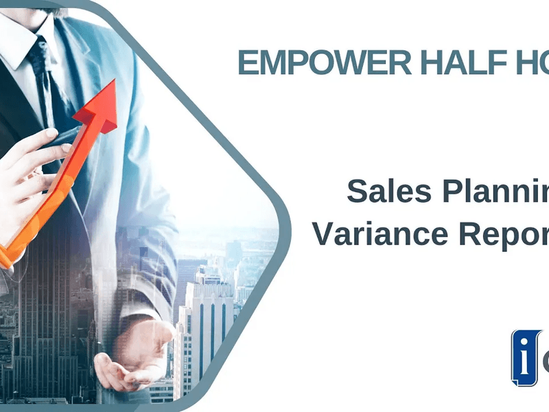 Sales Planning and Variance Reporting