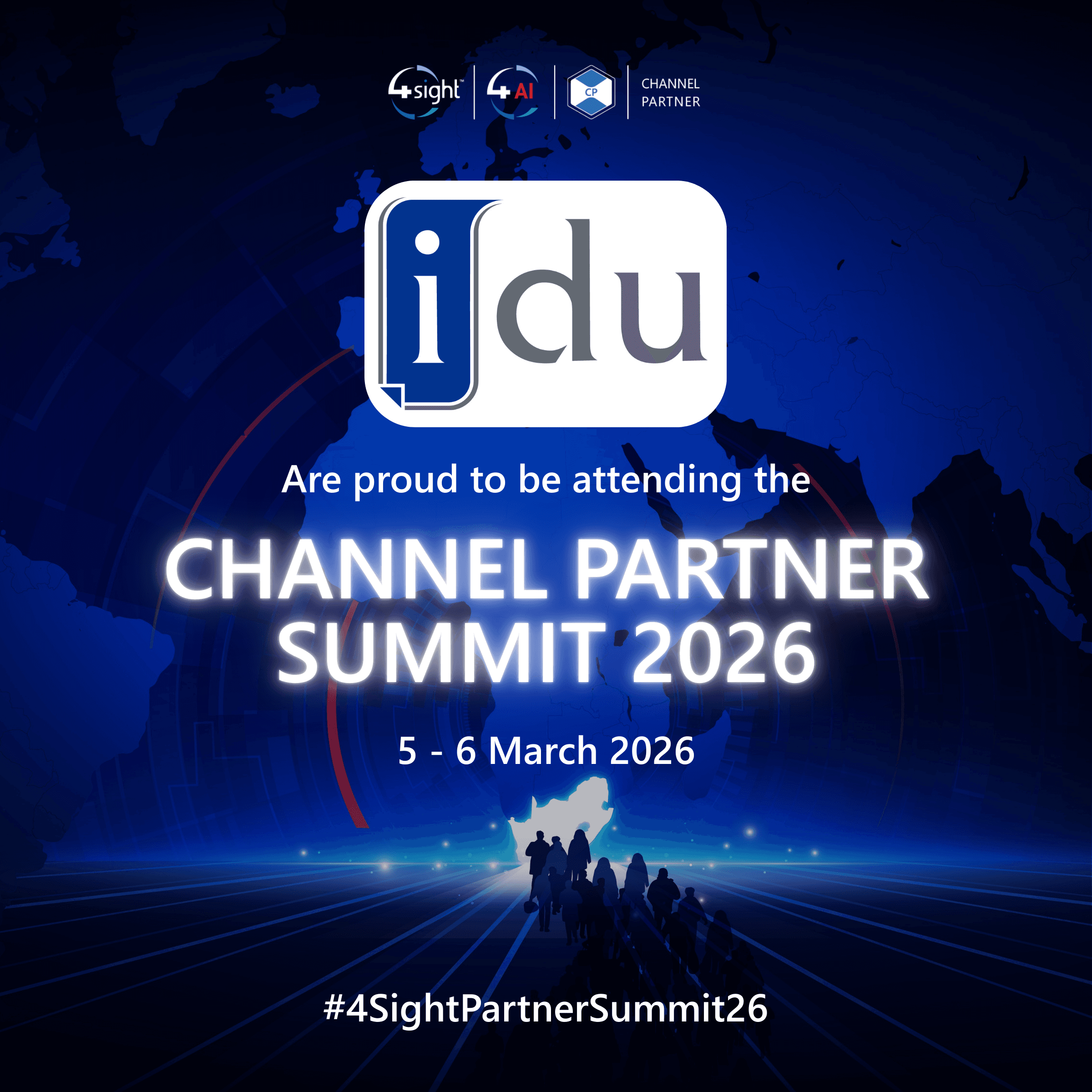 IDU is Proud to Sponsor the 4Sight Channel Partner Summit 2026